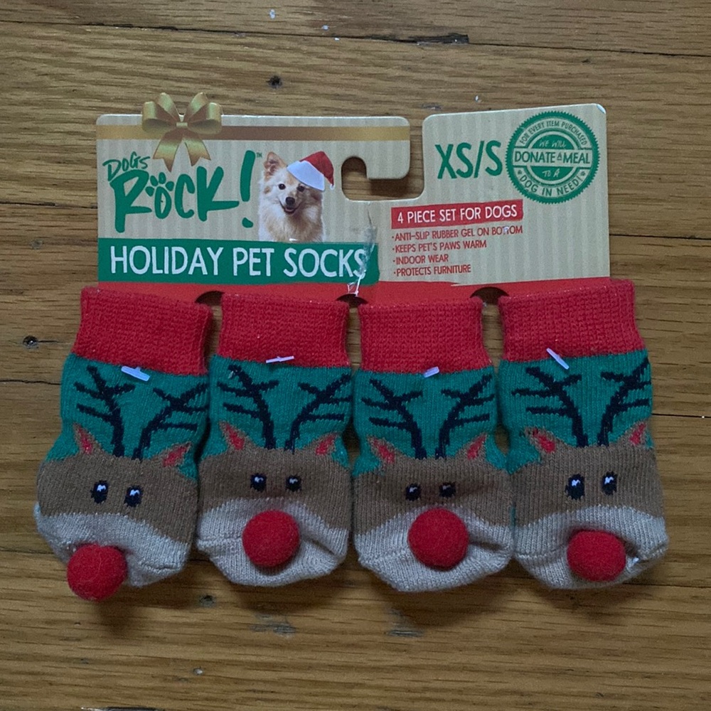 ❗️NWT Holiday Pet Socks